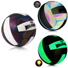 MILACHIC Fluorescent Volleyball No.5 PU Machine Stitched Volleyball