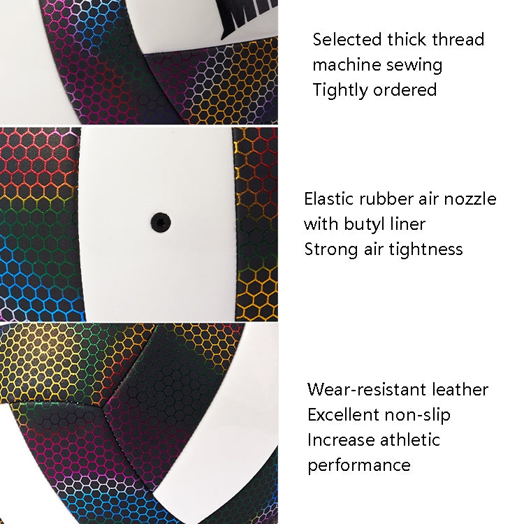 MILACHIC Fluorescent Volleyball No.5 PU Machine Stitched Volleyball