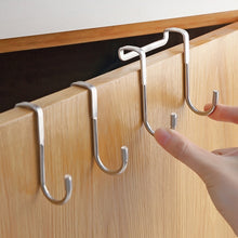 Load image into Gallery viewer, 5pcs /Pack  S-Shaped Double Hook Stainless Steel Coat And Drawer Door Rear Hook, S-Shaped Double Hook
