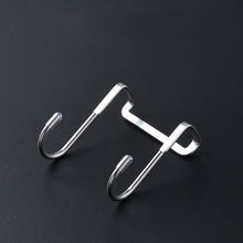 Load image into Gallery viewer, 5pcs /Pack  S-Shaped Double Hook Stainless Steel Coat And Drawer Door Rear Hook, S-Shaped Double Hook
