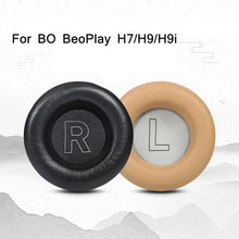 Load image into Gallery viewer, 2pcs Genuine Leather Sponge Earmuffs For B&amp;O BeoPlay H7 / H9 / H9i, H7 / H9 / H9i (Black), H7 / H9 / H9i (Apricot)