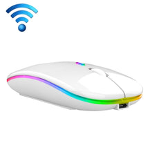 Load image into Gallery viewer, C7002 2400DPI 4 Keys Colorful Luminous Wireless Mouse, 2.4G White, 2.4G Rose Gold, 2.4G Black, 2.4G Silver Gray, Dual-modes White, Dual-modes Black, Dual-modes Silver, Dual-modes Gold