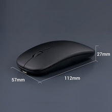 Load image into Gallery viewer, C7002 2400DPI 4 Keys Colorful Luminous Wireless Mouse, 2.4G White, 2.4G Rose Gold, 2.4G Black, 2.4G Silver Gray, Dual-modes White, Dual-modes Black, Dual-modes Silver, Dual-modes Gold