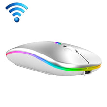 Load image into Gallery viewer, C7002 2400DPI 4 Keys Colorful Luminous Wireless Mouse, 2.4G White, 2.4G Rose Gold, 2.4G Black, 2.4G Silver Gray, Dual-modes White, Dual-modes Black, Dual-modes Silver, Dual-modes Gold