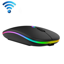 Load image into Gallery viewer, C7002 2400DPI 4 Keys Colorful Luminous Wireless Mouse, 2.4G White, 2.4G Rose Gold, 2.4G Black, 2.4G Silver Gray, Dual-modes White, Dual-modes Black, Dual-modes Silver, Dual-modes Gold