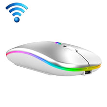 Load image into Gallery viewer, C7002 2400DPI 4 Keys Colorful Luminous Wireless Mouse, 2.4G White, 2.4G Rose Gold, 2.4G Black, 2.4G Silver Gray, Dual-modes White, Dual-modes Black, Dual-modes Silver, Dual-modes Gold