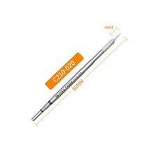 Load image into Gallery viewer, OSS Team C210 Series Soldering Iron Tip Welding Head For JBC T210 / C CD-2SD / 2SHE, Straight  Head, Angle  Head, Knife Head
