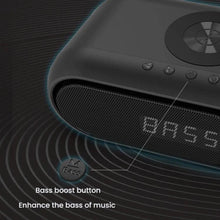 Load image into Gallery viewer, Wireless Charging Bluetooth Speaker Desktop LED Clock