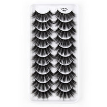 Load image into Gallery viewer, 10 Pairs 3D Cat Eye False Eyelashes Naturally Thick And Fluffy Eyelashes, Y600, Y601, Y602, Y603, Y604, Y605, Y606, Y607, Y608, Y609