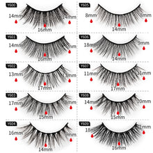 Load image into Gallery viewer, 10 Pairs 3D Cat Eye False Eyelashes Naturally Thick And Fluffy Eyelashes, Y600, Y601, Y602, Y603, Y604, Y605, Y606, Y607, Y608, Y609