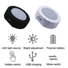 Load image into Gallery viewer, Z7 Car Ceiling USB Wireless Strobe Reading Light, White, Black, White (Stair Lamp + Music Sound Control), Black (Stair Lamp + Music Sound Control)