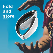 Load image into Gallery viewer, Telescopic Neck-Mounted Folding Bluetooth Earphone, Black, White