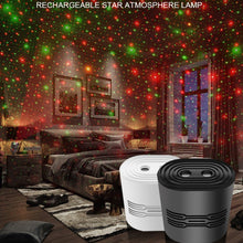 Load image into Gallery viewer, C209 USB Charge Mini Laser Stage Atmosphere Light, Single Star Style (White), 8 In 1 Style (White), 12 In 1 Style (White), Single Star Style (Black), 8 In 1 Style (Black), 12 In 1 Style (Black)