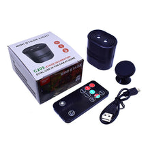 Load image into Gallery viewer, C209 USB Charge Mini Laser Stage Atmosphere Light, Single Star Style (White), 8 In 1 Style (White), 12 In 1 Style (White), Single Star Style (Black), 8 In 1 Style (Black), 12 In 1 Style (Black)