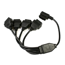 Load image into Gallery viewer, C-MD-4EW 0.5m 16 Pin OBD2 1 for 4 Connection Line, C-MD-4EW