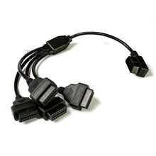 Load image into Gallery viewer, C-MD-4EW 0.5m 16 Pin OBD2 1 for 4 Connection Line, C-MD-4EW