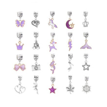 Load image into Gallery viewer, TZ-05 63 In 1 Colorful Crystal Cartoon DIY Jewelry Children Bracelet, 63 In 1(Purple Suit), 63 In 1(Red Suit), 63 In 1(Green Suit), 63 In 1(Color Suit)