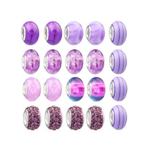 Load image into Gallery viewer, TZ-05 63 In 1 Colorful Crystal Cartoon DIY Jewelry Children Bracelet, 63 In 1(Purple Suit), 63 In 1(Red Suit), 63 In 1(Green Suit), 63 In 1(Color Suit)