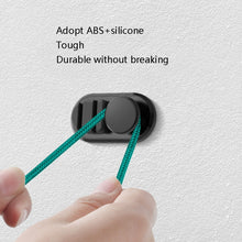 Load image into Gallery viewer, 3 PCS Car Sticky Storage Data Cable Hook, Dark Green, Space Silver, Black