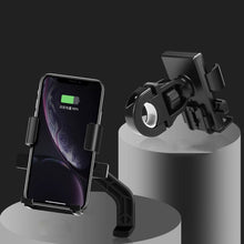 Load image into Gallery viewer, Y02 Electric Bike Mobile Phone Bracket, Style:, Rearview Mirror Installation, Handlebar Installation