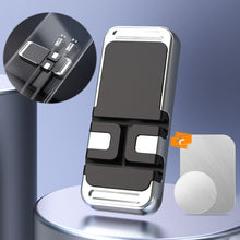 Load image into Gallery viewer, S15 Magnetic Aluminum Alloy Bracket Data Cable Storage Sticker Car Phone Holder