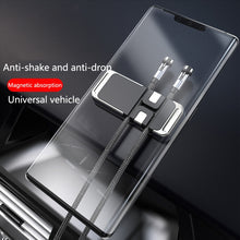 Load image into Gallery viewer, S15 Magnetic Aluminum Alloy Bracket Data Cable Storage Sticker Car Phone Holder