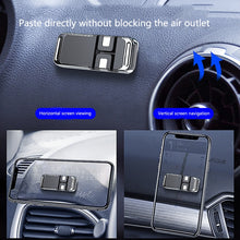 Load image into Gallery viewer, S15 Magnetic Aluminum Alloy Bracket Data Cable Storage Sticker Car Phone Holder