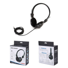 Load image into Gallery viewer, Soyto SY808MV Online Class Office Computer Headset, Cable Length: 1.6m, Black 3.5mm, Black 6.5mm