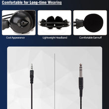 Load image into Gallery viewer, Soyto SY808MV Online Class Office Computer Headset, Cable Length: 1.6m, Black 3.5mm, Black 6.5mm