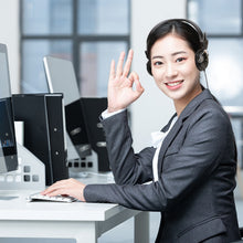 Load image into Gallery viewer, Soyto SY808MV Online Class Office Computer Headset, Cable Length: 1.6m, Black 3.5mm, Black 6.5mm