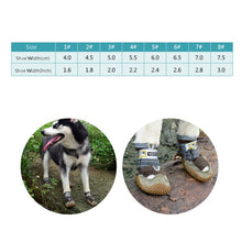 Load image into Gallery viewer, 4 PCS / Set HCPET Dog Shoes Breathable Net Dog Shoes, No.1 4cm, No.2 4.5cm, No.3 5cm, No.4 5.5cm, No.5 6cm, No.6 6.5cm, No.7 7cm, No.8 7.5cm