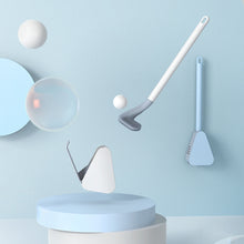 Load image into Gallery viewer, Golf Toilet Brush With Self-Opening And Closing Water-Proof Base, White, Blue, Black, Green