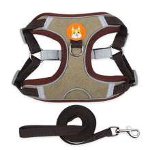 Load image into Gallery viewer, BL-867 Pet Chest Straps Reflective Dog Traction Rope, Size:, S, M, L, XL