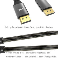 Load image into Gallery viewer, DP1.4 Version 8K DisplayPort Male to Male Computer Monitor HD Cable, 0.5m, 1m, 1.5m, 2m, 3m, 5m, 7m, 10m