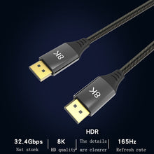 Load image into Gallery viewer, DP1.4 Version 8K DisplayPort Male to Male Computer Monitor HD Cable, 0.5m, 1m, 1.5m, 2m, 3m, 5m, 7m, 10m