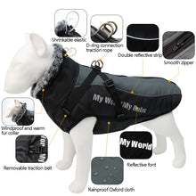 Load image into Gallery viewer, BL-683 Keep Warm Reflective Dog Clothes, XL, XXL, XXXL