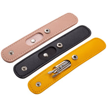 Load image into Gallery viewer, 6 In 1 Stainless Steel Spring Spiral Portable Ear Pick, Yellow Leather Case, Pink Leather Case, Black Leather Case, Yellow, Blue, Pink, Green, Purple, Black