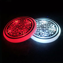 Load image into Gallery viewer, 1 Pair 68mm LED Smart Light-Emitting Coaster Light Car Cup Slot Atmosphere Light, Beverage, Brick, Cat Claws, Modern Technology, Star, Genesis, Magic Array