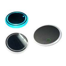 Load image into Gallery viewer, 1 Pair 68mm LED Smart Light-Emitting Coaster Light Car Cup Slot Atmosphere Light, Beverage, Brick, Cat Claws, Modern Technology, Star, Genesis, Magic Array