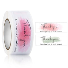 Load image into Gallery viewer, Rectangle Thank you for Your Order Sticker Seal Label, 2.5x7.5cm