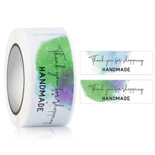Load image into Gallery viewer, Rectangle Thank you for Your Order Sticker Seal Label, 2.5x7.5cm
