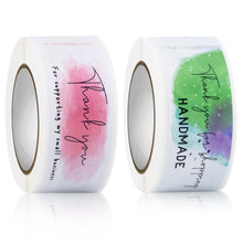 Load image into Gallery viewer, Rectangle Thank you for Your Order Sticker Seal Label, 2.5x7.5cm