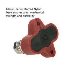 Load image into Gallery viewer, Double Terminal Block Spiral Fixed Wire Connector, M8 Black, M8 Red, M6 Black, M6 Red