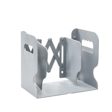 Load image into Gallery viewer, Desktop Folding And Retractable Book Storage Stand, White, Grey, White + Pen Holder, Gray + Pen Holder