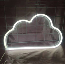 Load image into Gallery viewer, Neon LED Modeling Lamp Decoration Night Light, Power Supply:, Battery or USB, USB