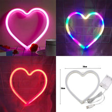 Load image into Gallery viewer, Neon LED Modeling Lamp Decoration Night Light, Power Supply:, Battery or USB, USB