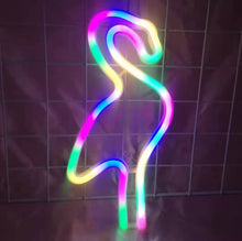 Load image into Gallery viewer, Neon LED Modeling Lamp Decoration Night Light, Power Supply:, Battery or USB, USB
