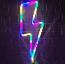 Load image into Gallery viewer, Neon LED Modeling Lamp Decoration Night Light, Power Supply:, Battery or USB, USB