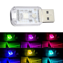 Load image into Gallery viewer, USB Car Internal Atmosphere Light, K6 Sound Control Single Lamp