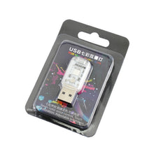 Load image into Gallery viewer, USB Car Internal Atmosphere Light, K6 Sound Control Single Lamp